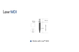 Lew™ MDI 2.0 mm O-Ball, Non-Collared Implants