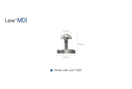 Titanium Mucosal Inserts 2 or 10 pack