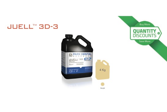 JUELL™ O3D Premium Orthodontic UV Resin - Volume Discount