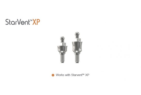 StarVent™ XP O-Ball Abutment Titanium