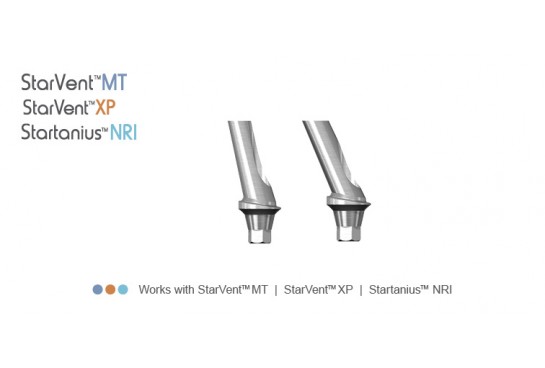 StarVent™ Hexed Abutment Angled Titanium
