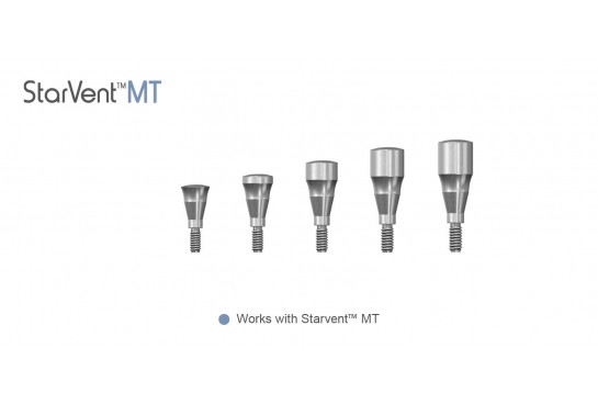StarVent™ MT Standard Healing Abutment 