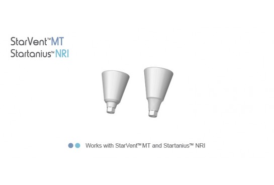 StarVent™ MT Hexed  Prepable Abutment Peek