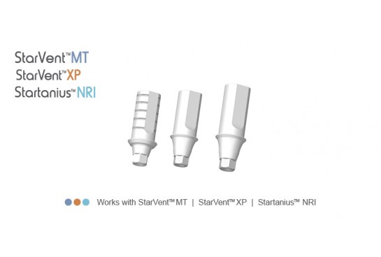 StarVent™ Hexed Abutment Castable Delrin 