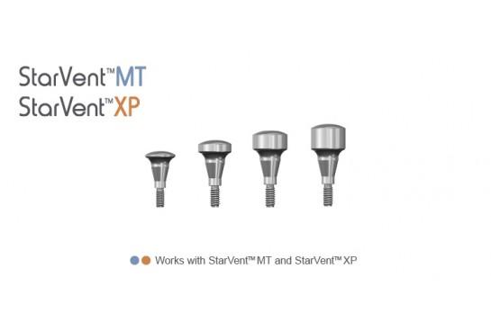 StarVent™ MT/XP Wide Healing Abutment